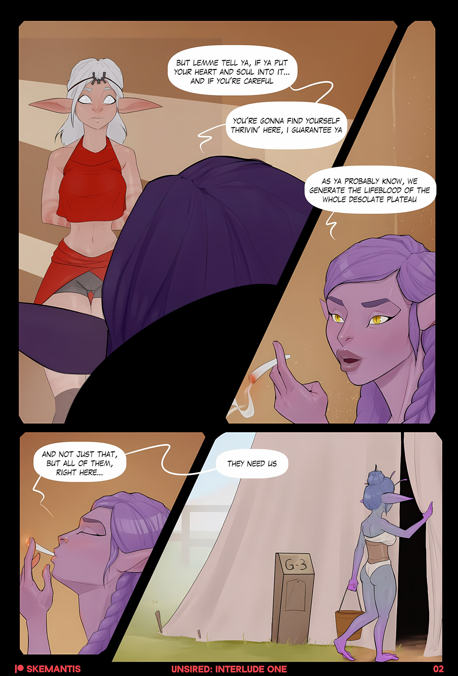 Unsired: Interlude [Skemantis], Unsired: Interlude, page 2 of 7