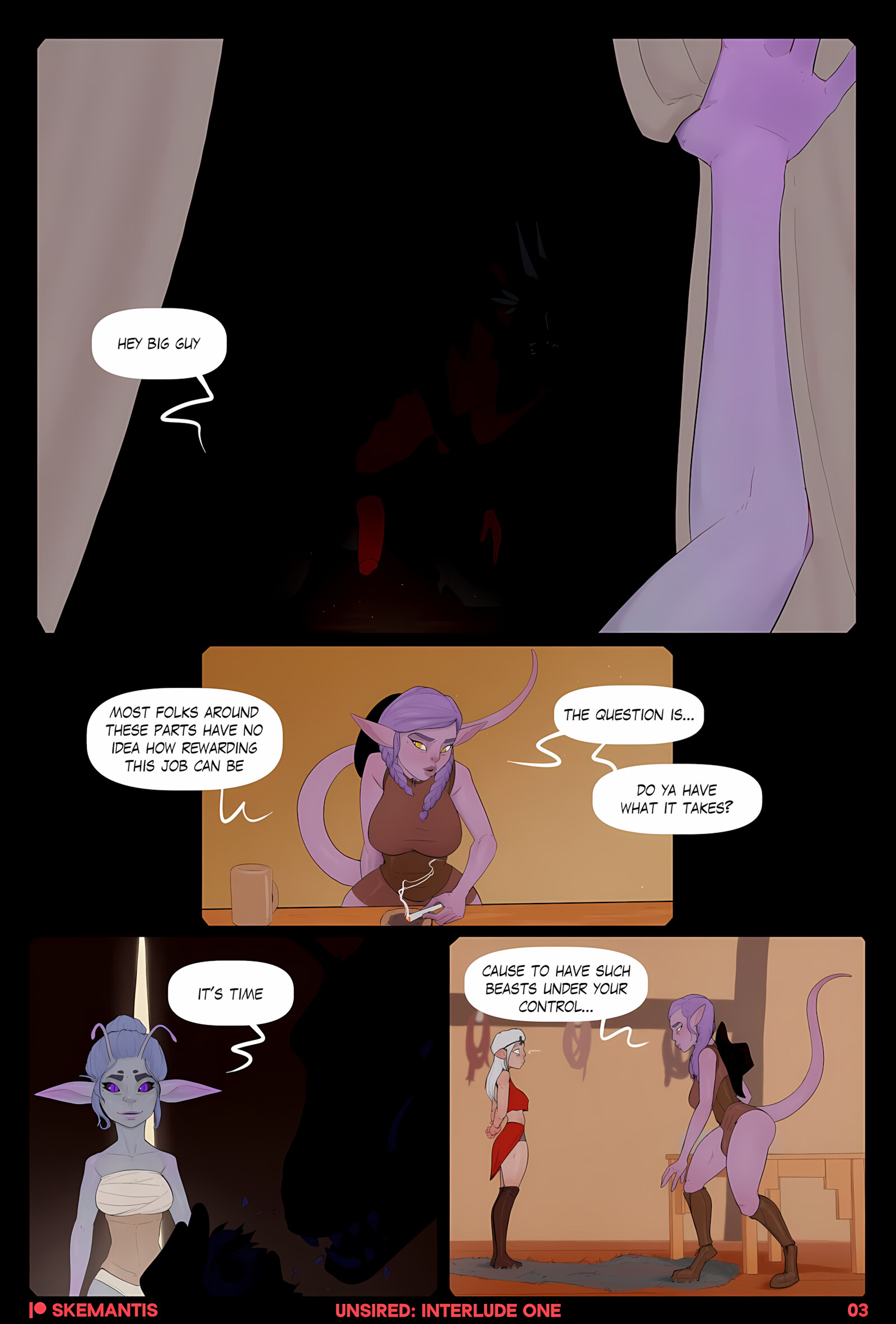 Unsired: Interlude [Skemantis], Unsired: Interlude, page 3 of 7