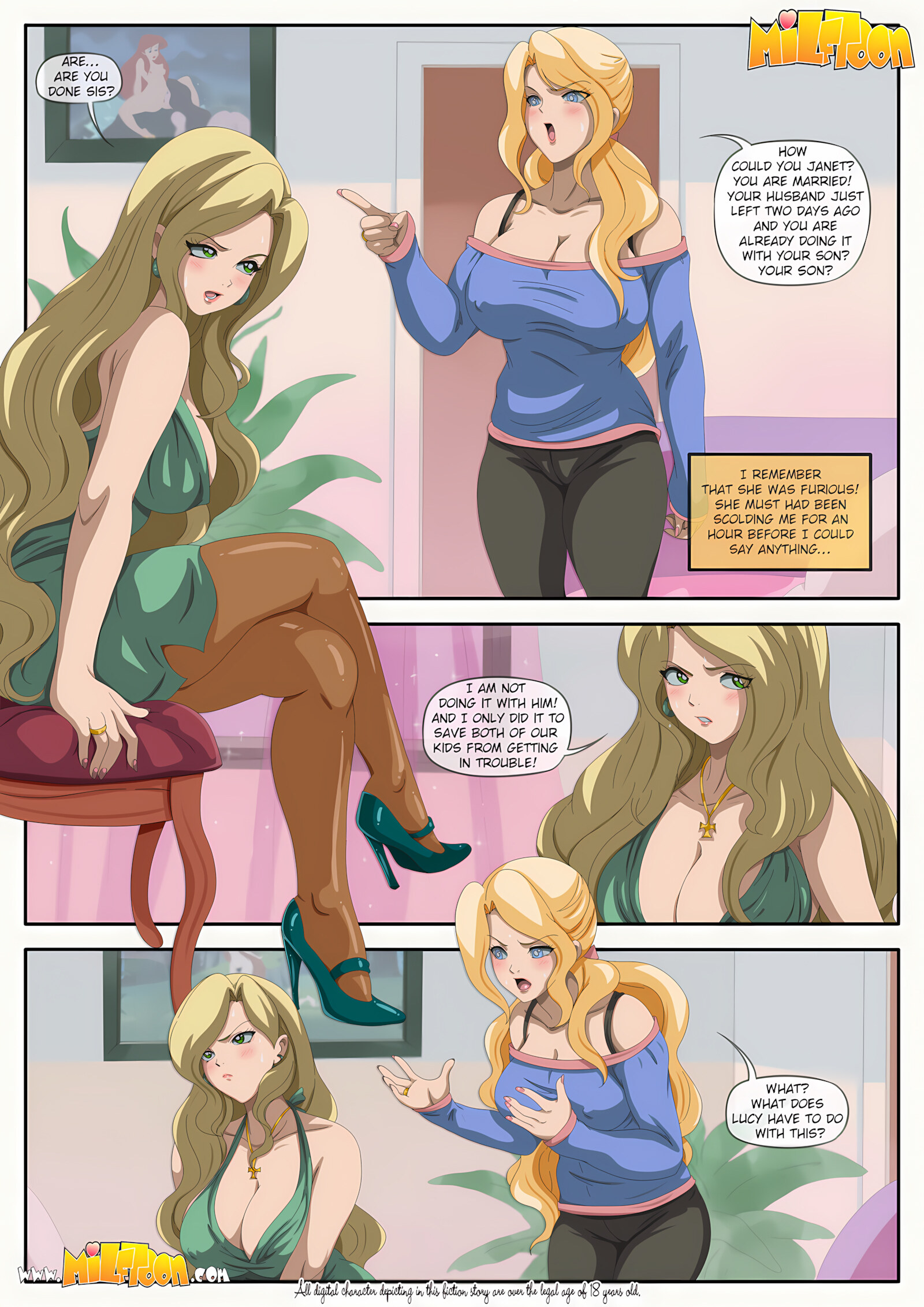 Urges [Milftoon], Urges, page 2 of 17