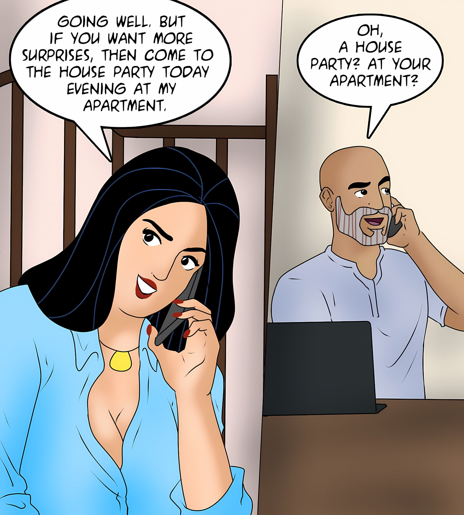 Veena 11-15 [Velamma], Veena - Chapter 15 [Velamma], page 17 of 146
