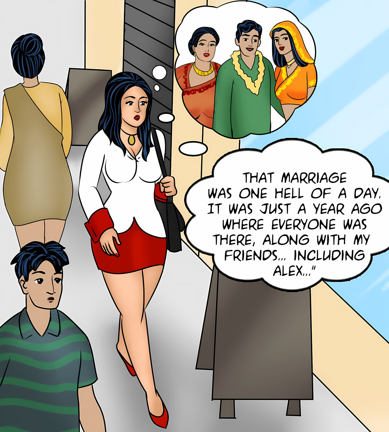 Veena 11-15 [Velamma], Veena - Chapter 14, page 5 of 139