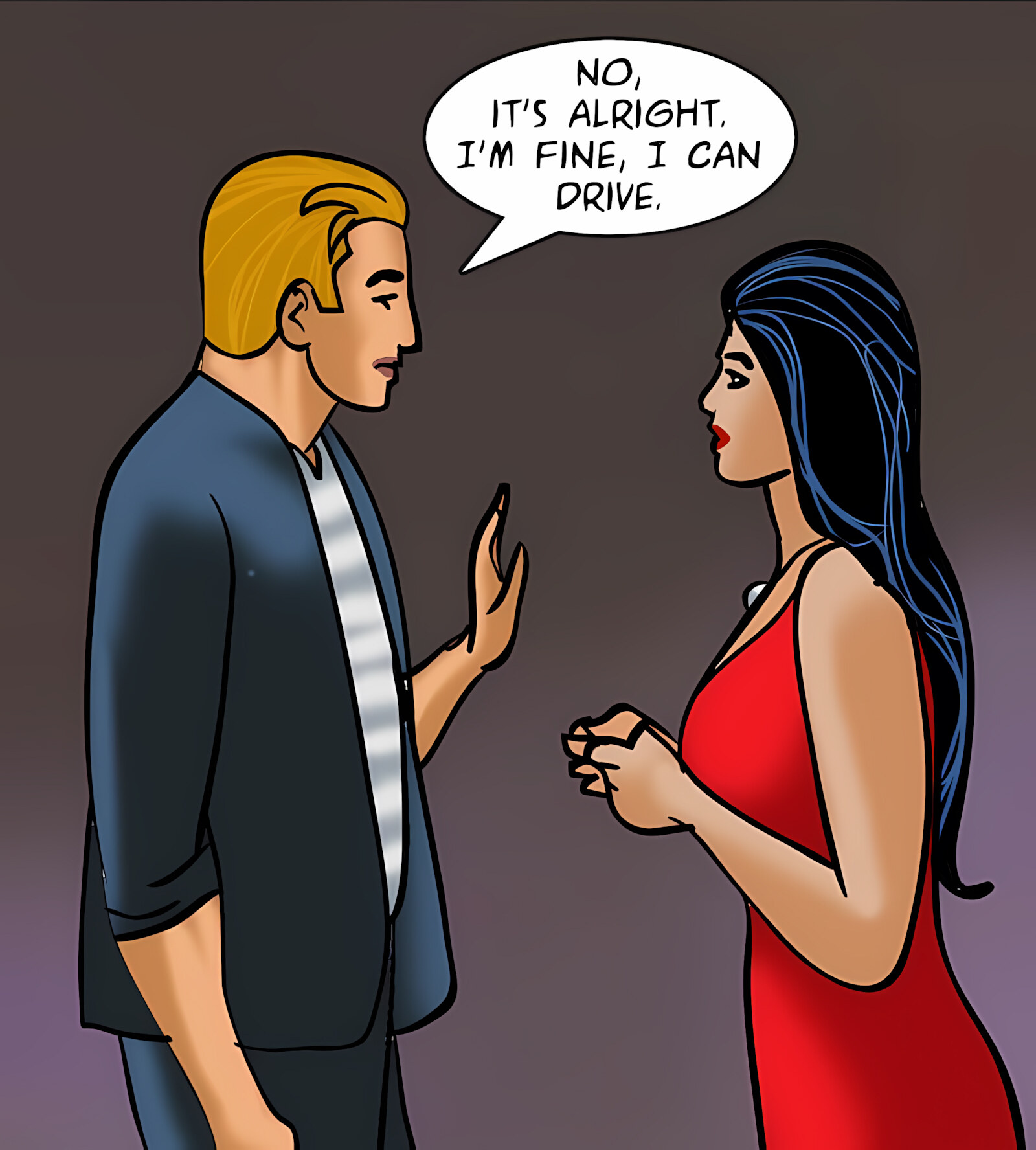 Veena 11-15 [Velamma], Veena - Toxic Whisper - Chapter 13 [Velamma], page 143 of 182