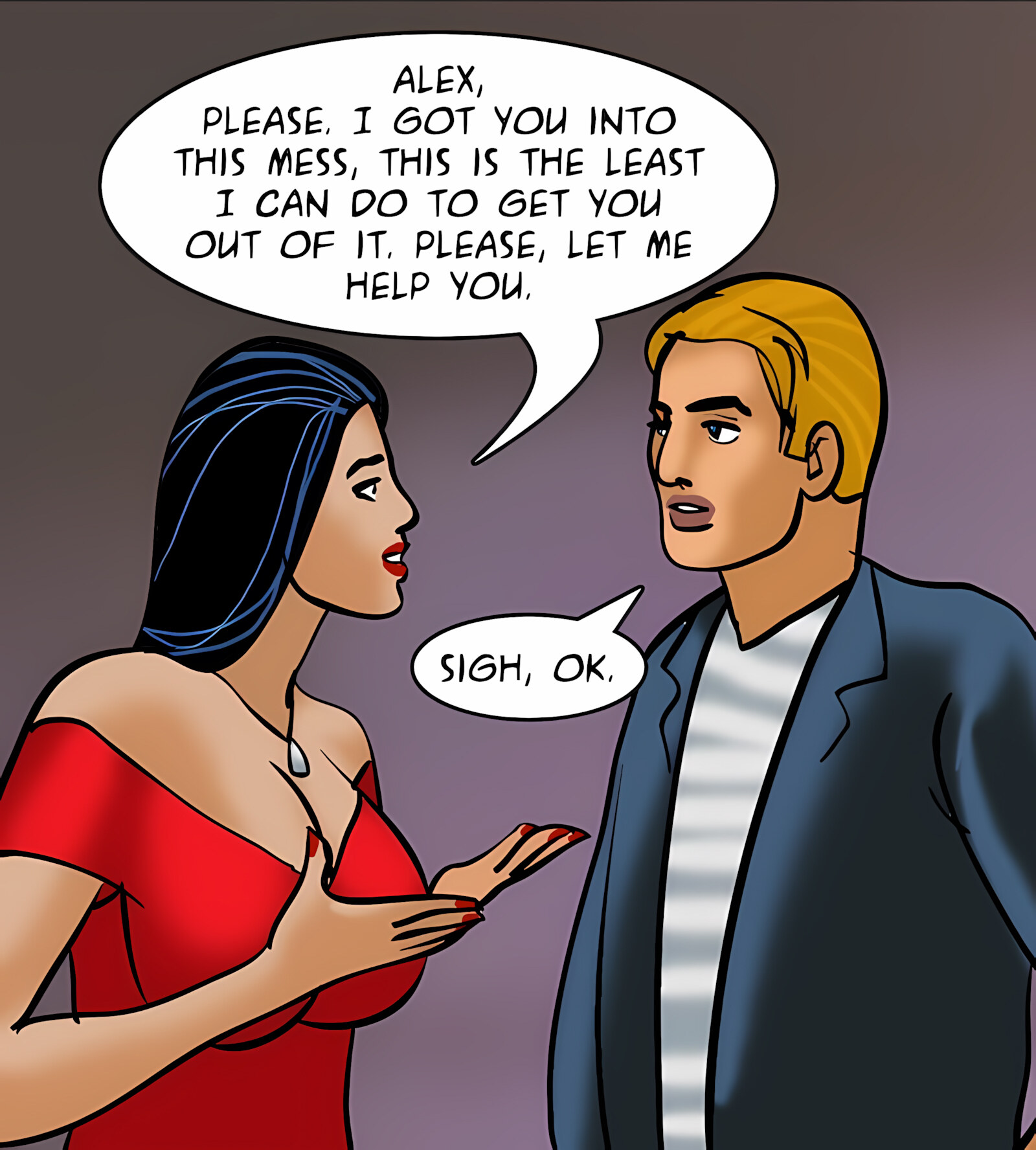 Veena 11-15 [Velamma], Veena - Toxic Whisper - Chapter 13 [Velamma], page 144 of 182