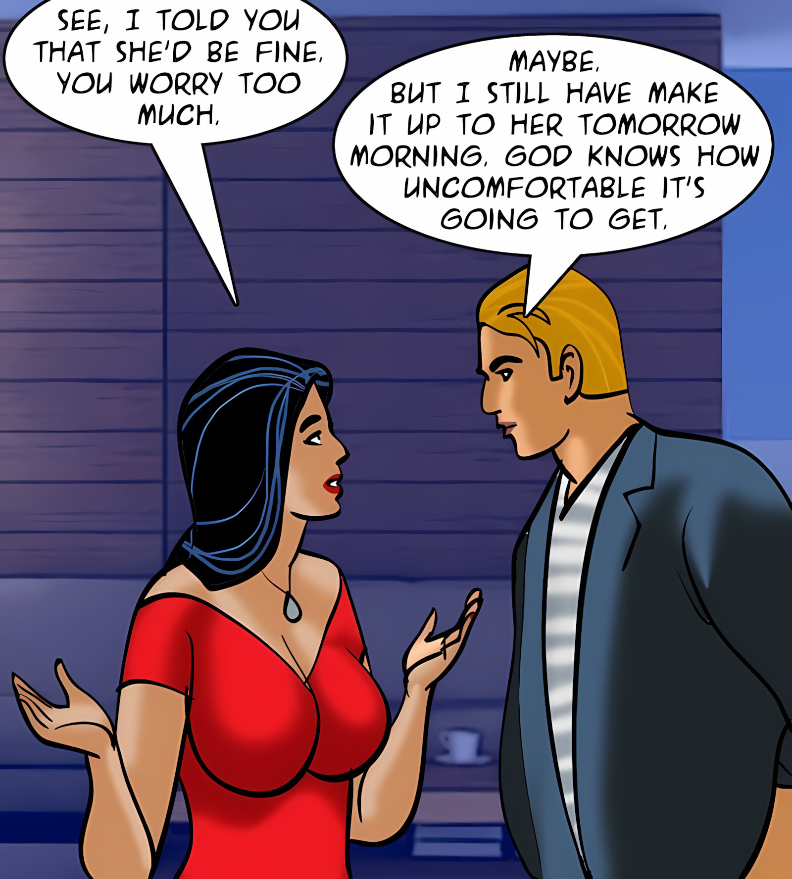 Veena 11-15 [Velamma], Veena - Toxic Whisper - Chapter 13 [Velamma], page 150 of 182