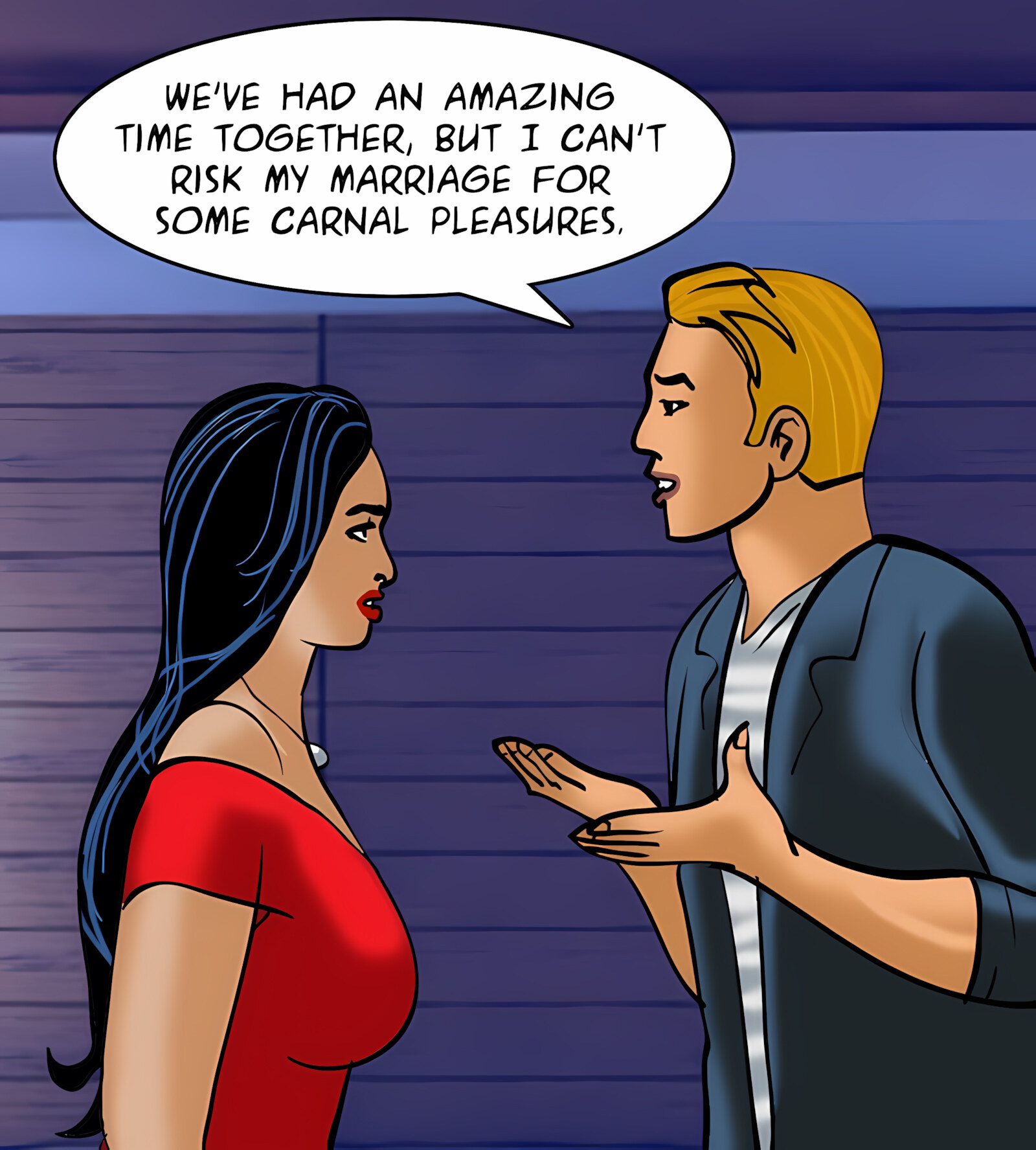 Veena 11-15 [Velamma], Veena - Toxic Whisper - Chapter 13 [Velamma], page 152 of 182