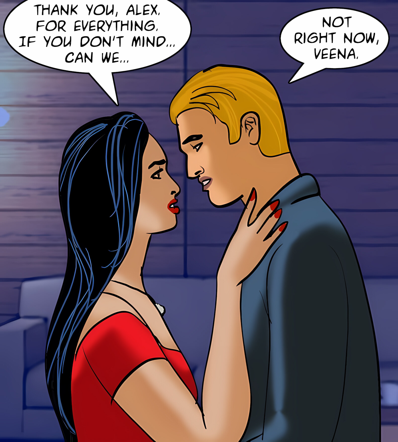 Veena 11-15 [Velamma], Veena - Toxic Whisper - Chapter 13 [Velamma], page 155 of 182