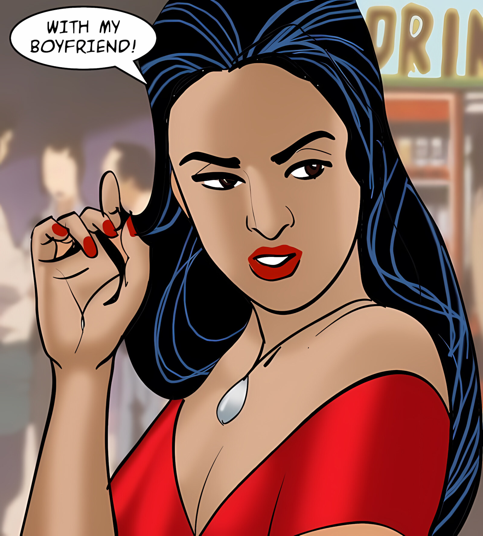 Veena 11-15 [Velamma], Veena - Toxic Whisper - Chapter 13 [Velamma], page 24 of 182