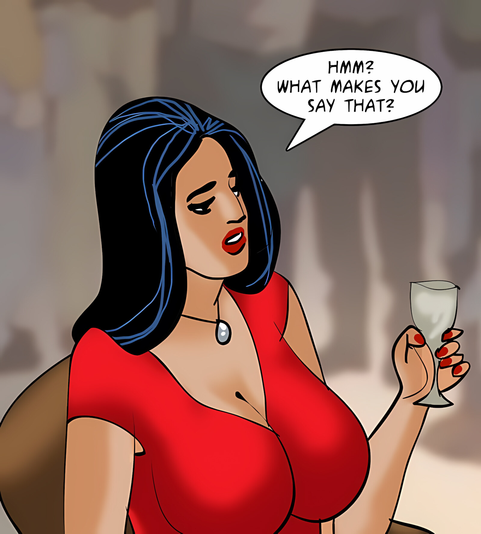 Veena 11-15 [Velamma], Veena - Toxic Whisper - Chapter 13 [Velamma], page 32 of 182