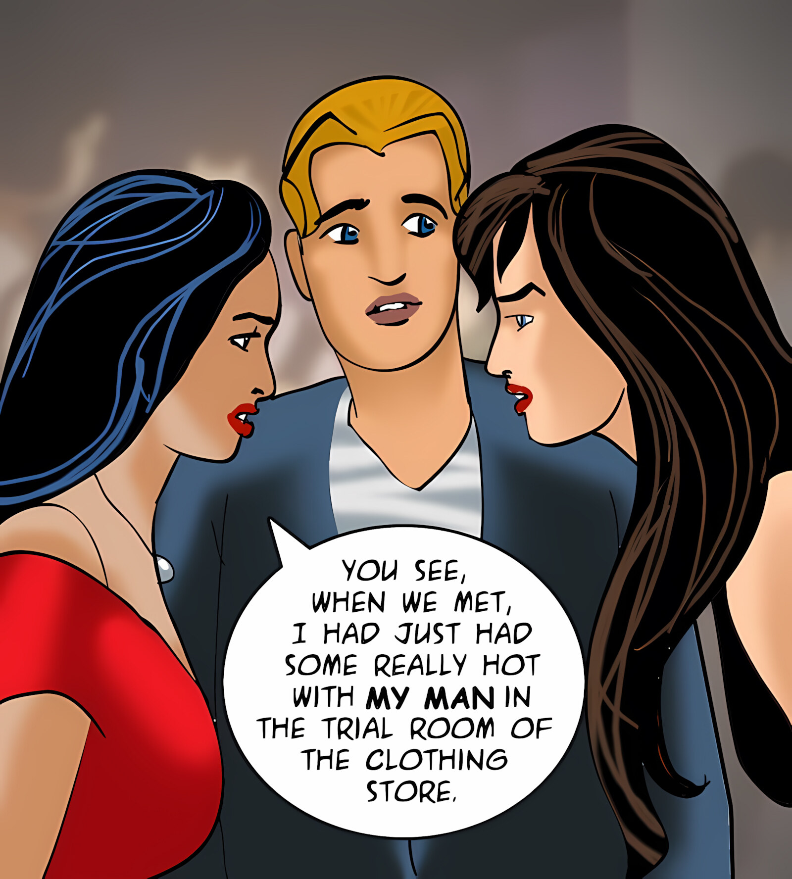 Veena 11-15 [Velamma], Veena - Toxic Whisper - Chapter 13 [Velamma], page 36 of 182