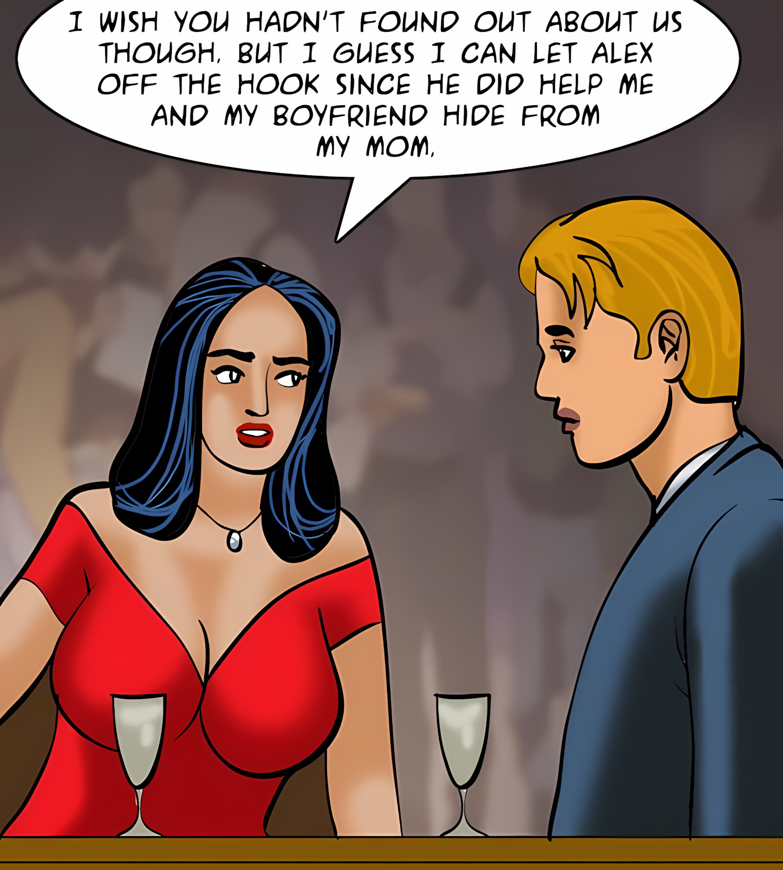 Veena 11-15 [Velamma], Veena - Toxic Whisper - Chapter 13 [Velamma], page 38 of 182