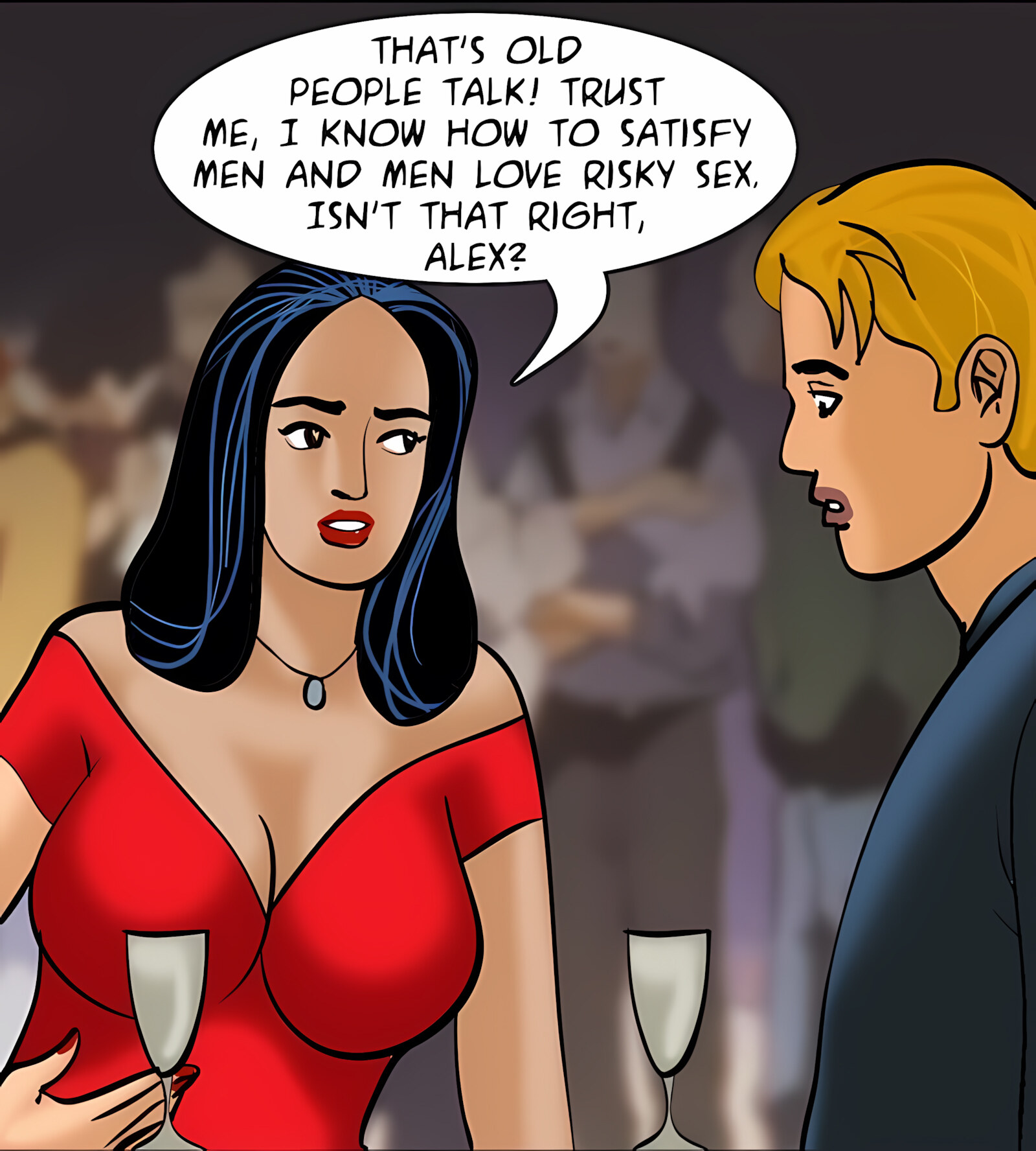 Veena 11-15 [Velamma], Veena - Toxic Whisper - Chapter 13 [Velamma], page 44 of 182