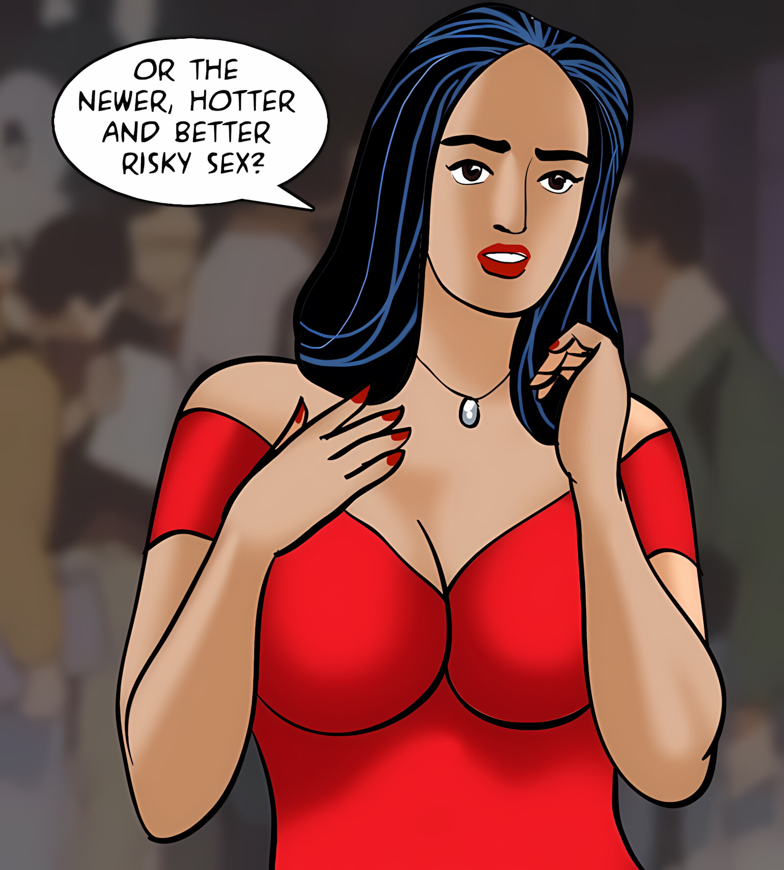 Veena 11-15 [Velamma], Veena - Toxic Whisper - Chapter 13 [Velamma], page 50 of 182