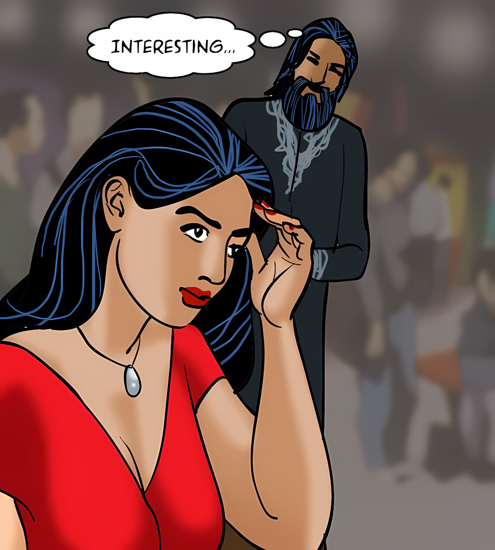 Veena 11-15 [Velamma], Veena - Toxic Whisper - Chapter 13 [Velamma], page 54 of 182