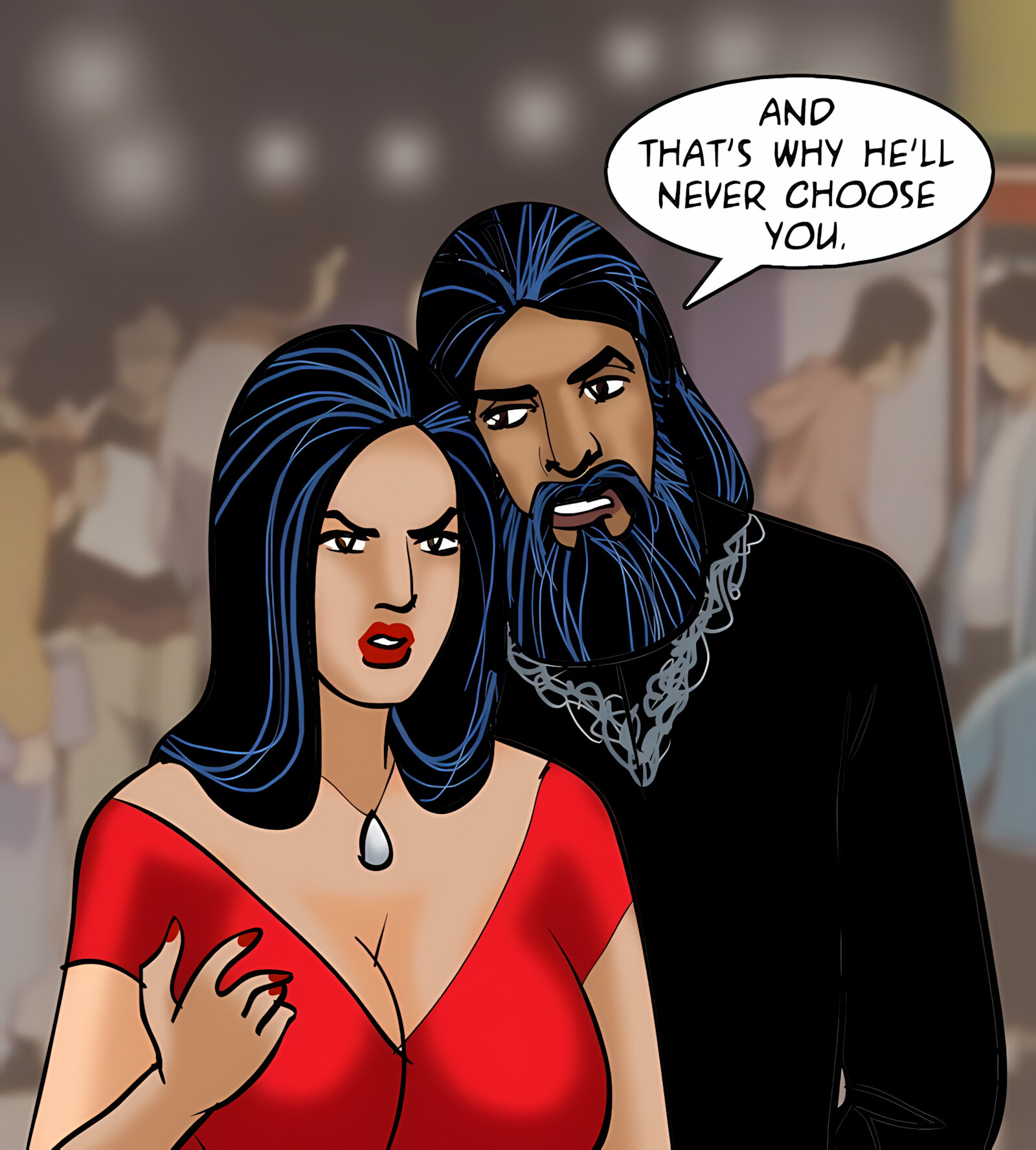 Veena 11-15 [Velamma], Veena - Toxic Whisper - Chapter 13 [Velamma], page 77 of 182