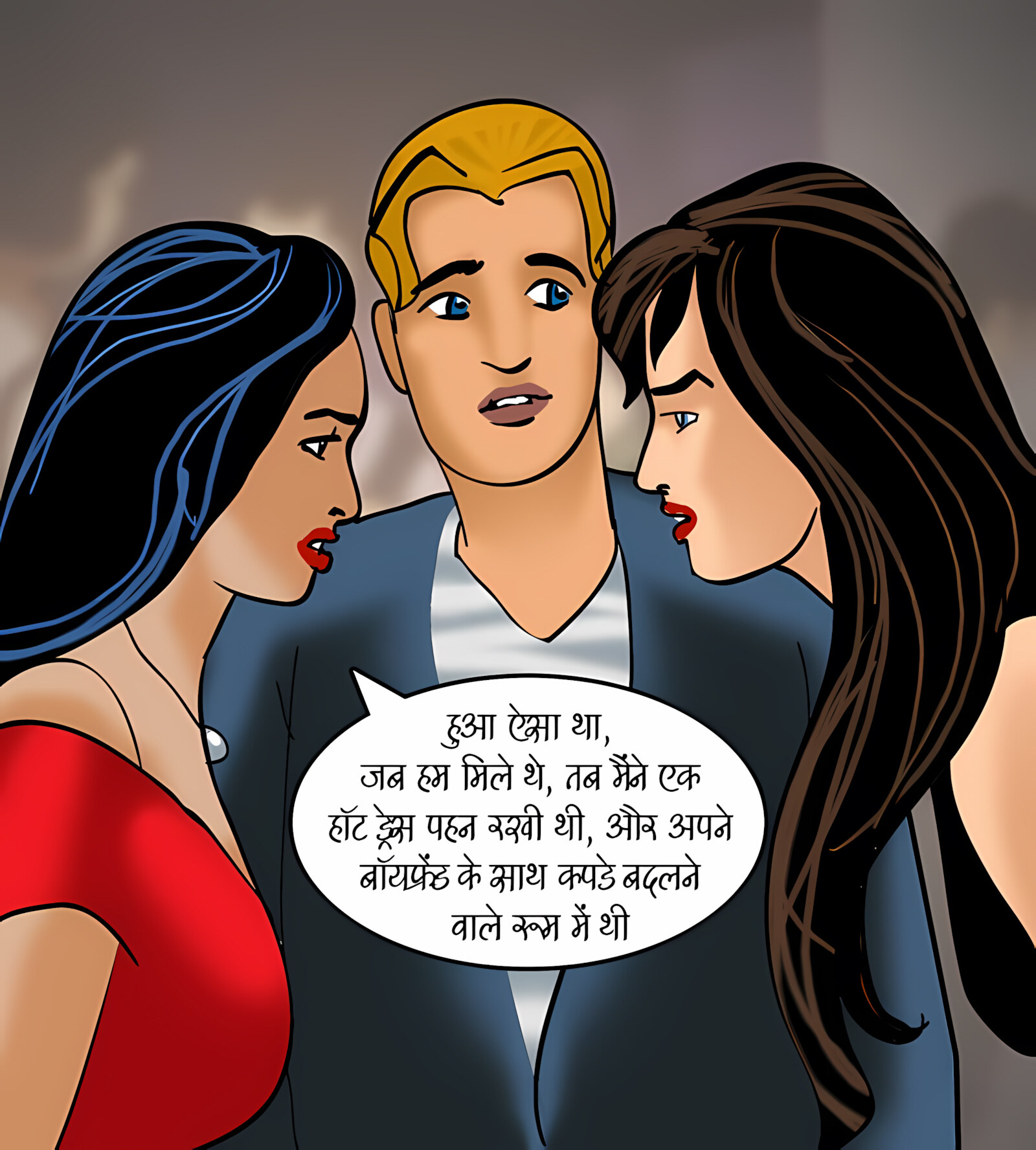 Veena 11-15 [Velamma], Veena - Chapter 13 - Hindi [Velamma], page 36 of 182