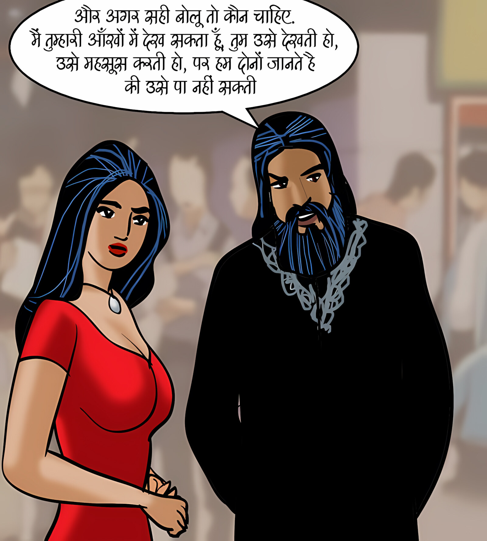 Veena 11-15 [Velamma], Veena - Chapter 13 - Hindi [Velamma], page 64 of 182