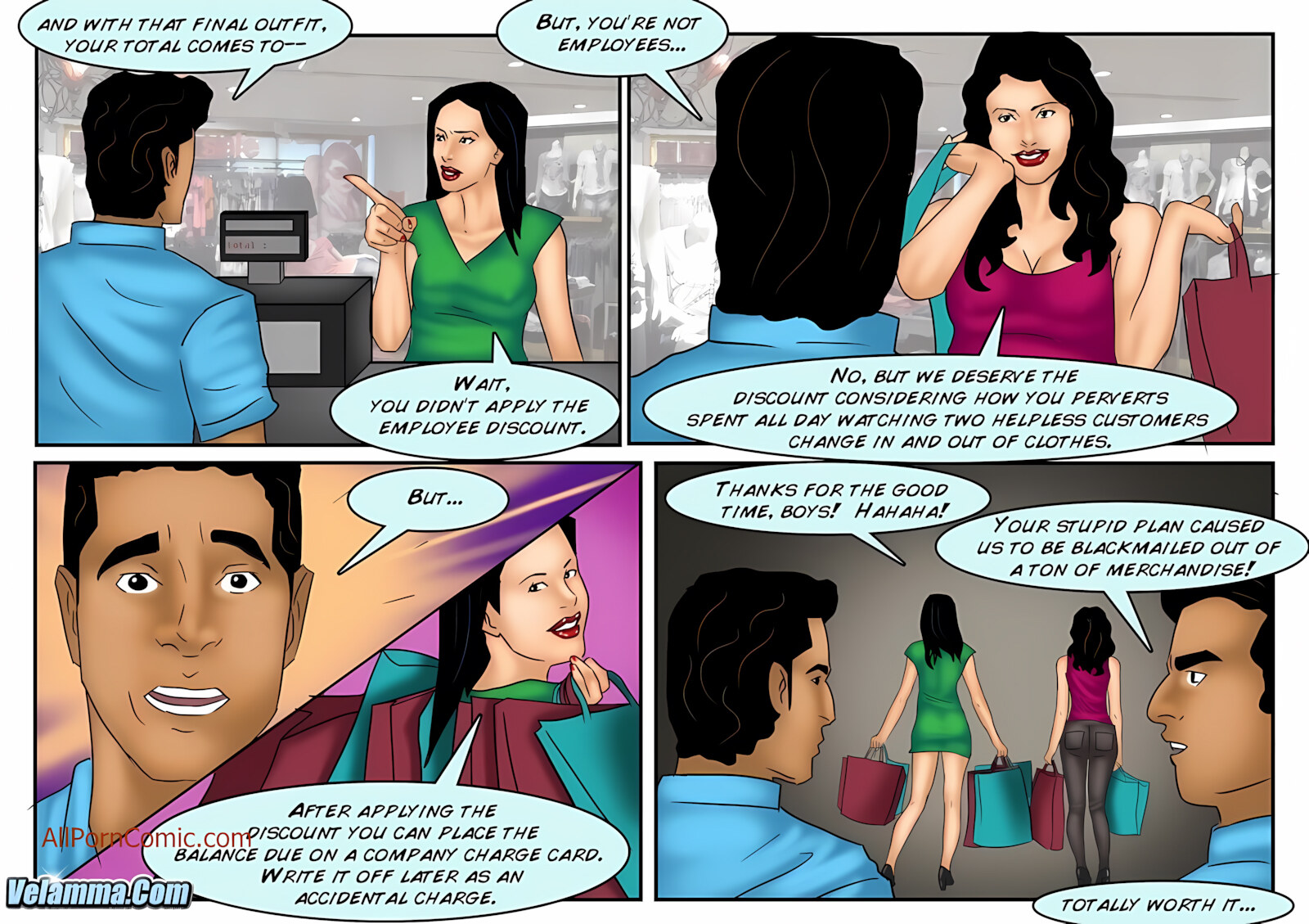 Veena 11-15 [Velamma], Veena - Grand Opening - Chapter 11 [Velamma], page 11 of 31