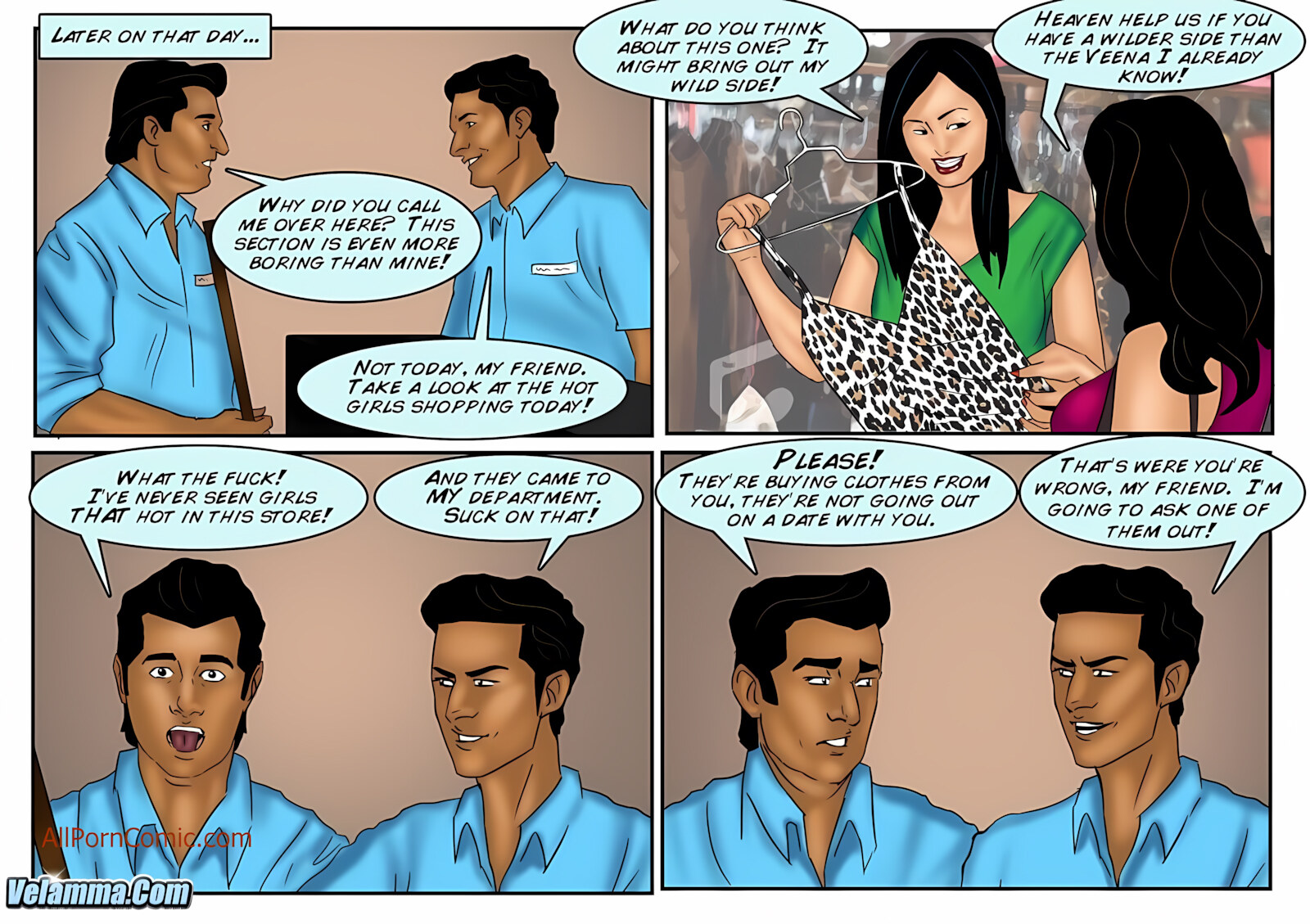 Veena 11-15 [Velamma], Veena - Grand Opening - Chapter 11 [Velamma], page 3 of 31