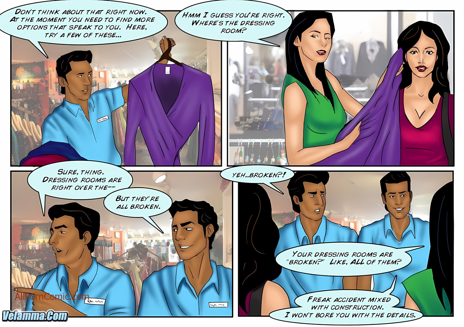 Veena 11-15 [Velamma], Veena - Grand Opening - Chapter 11 [Velamma], page 6 of 31