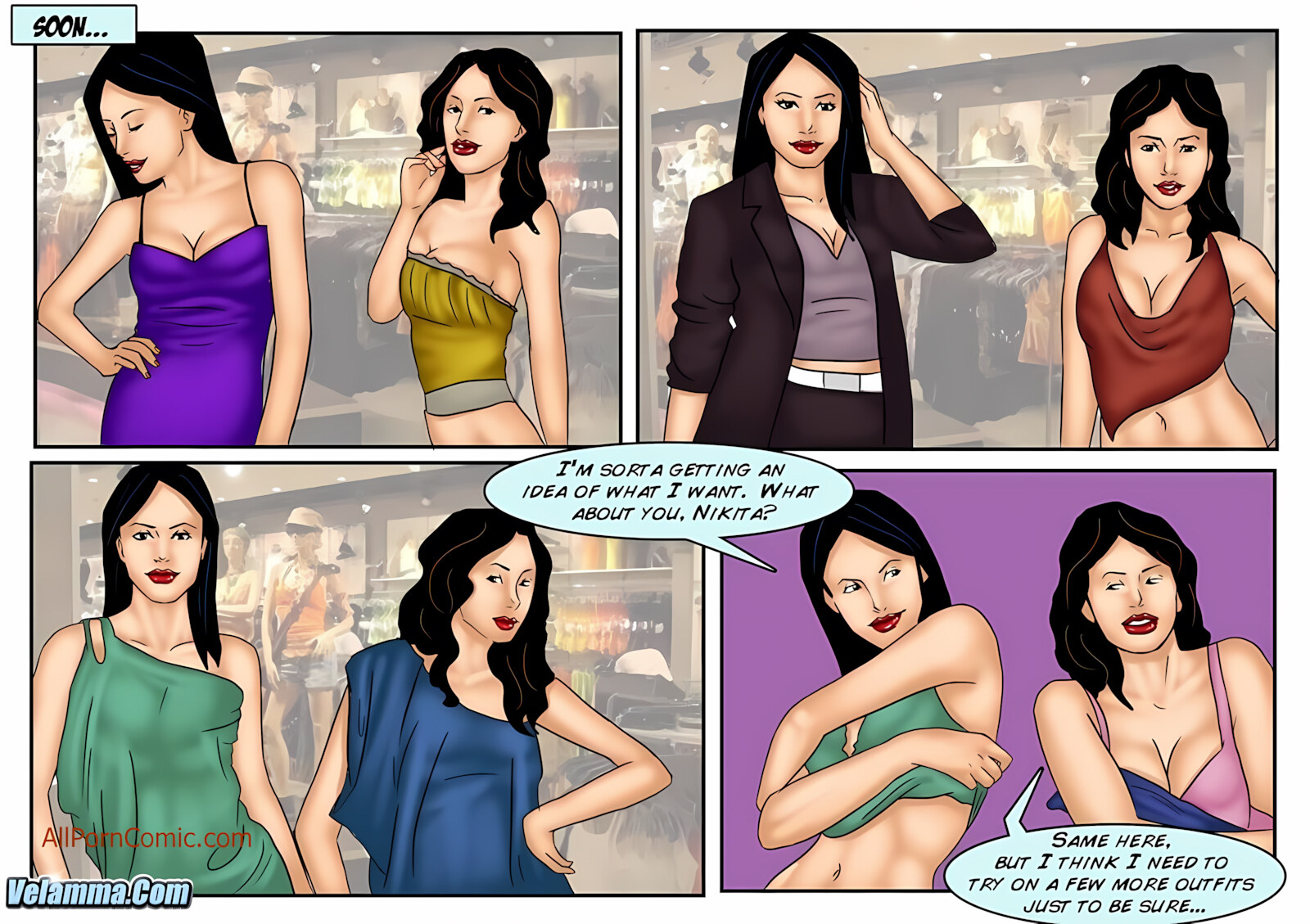 Veena 11-15 [Velamma], Veena - Grand Opening - Chapter 11 [Velamma], page 9 of 31