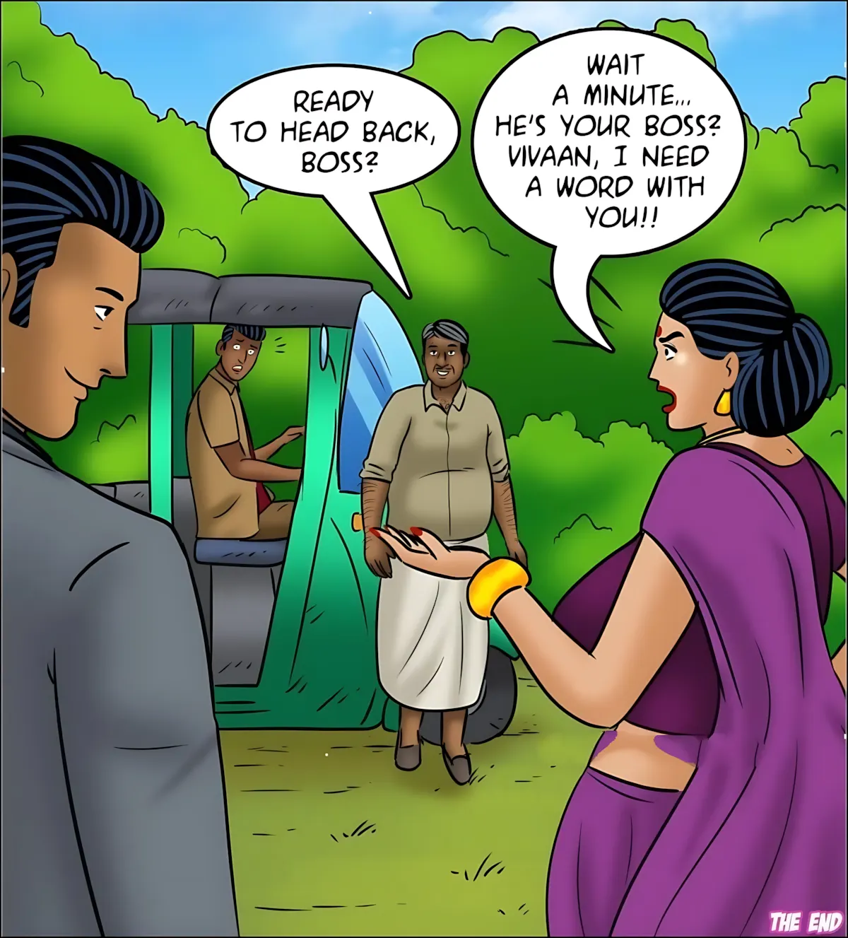 Velamma All Episodes Comics, 126 . Velamma - Episode 126 - Rickshaw Rendezvous, page 142 of 143
