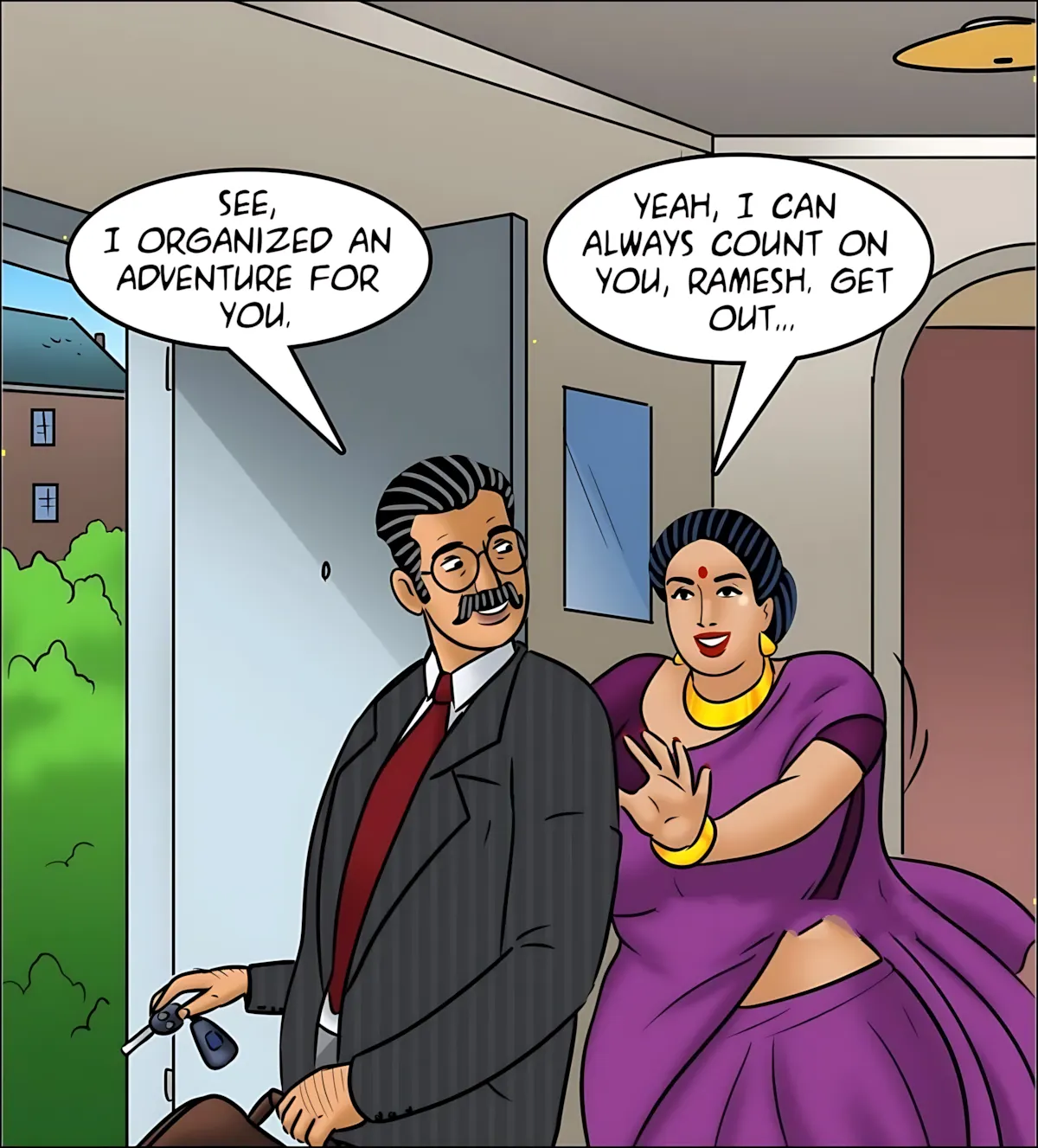 Velamma All Episodes Comics, 126 . Velamma - Episode 126 - Rickshaw Rendezvous, page 24 of 143