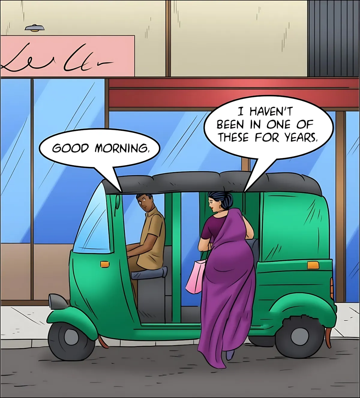 Velamma All Episodes Comics, 126 . Velamma - Episode 126 - Rickshaw Rendezvous, page 27 of 143