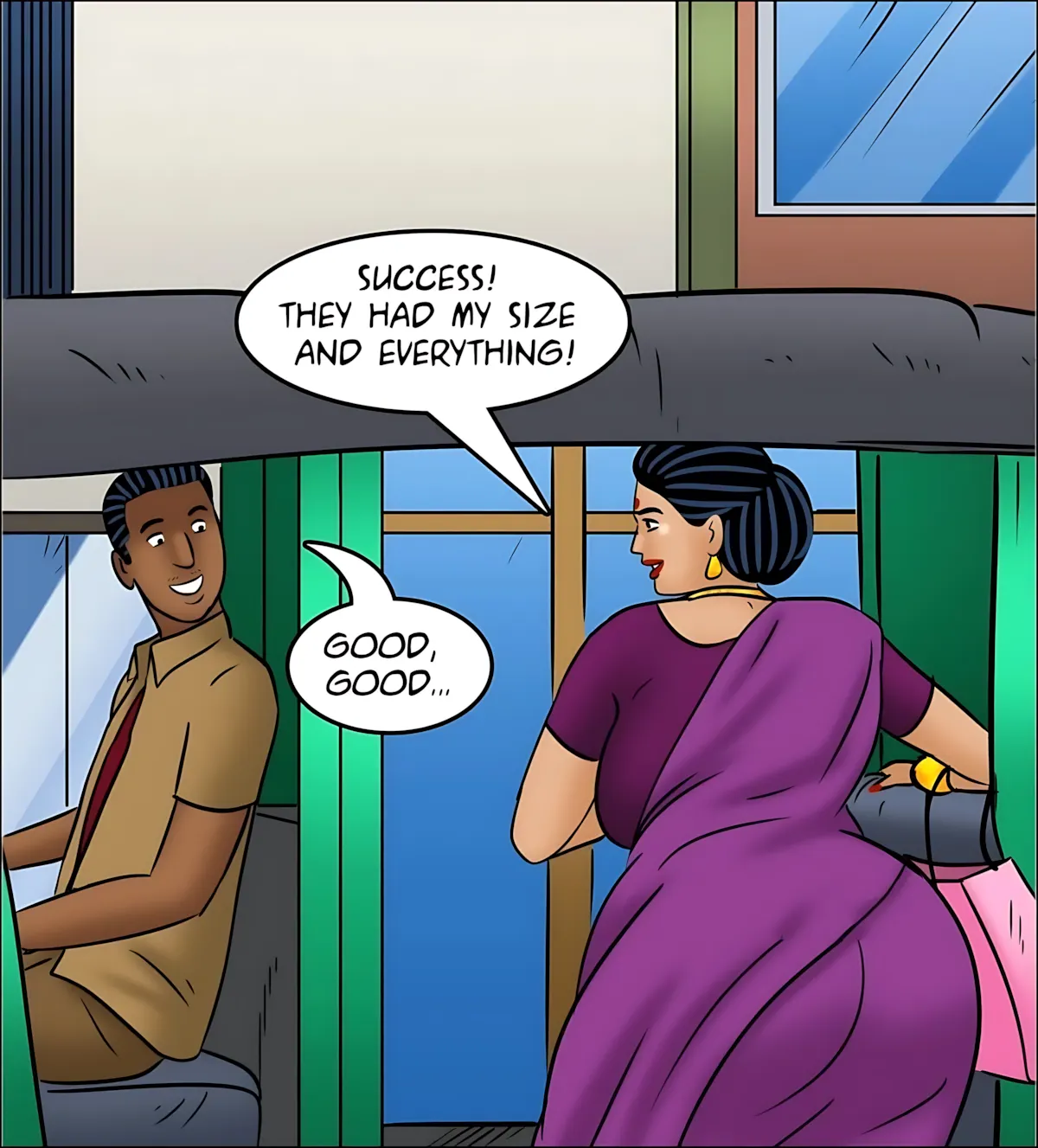 Velamma All Episodes Comics, 126 . Velamma - Episode 126 - Rickshaw Rendezvous, page 35 of 143