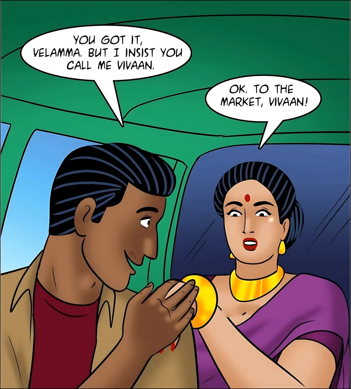 Velamma All Episodes Comics, 126 . Velamma - Episode 126 - Rickshaw Rendezvous, page 39 of 143