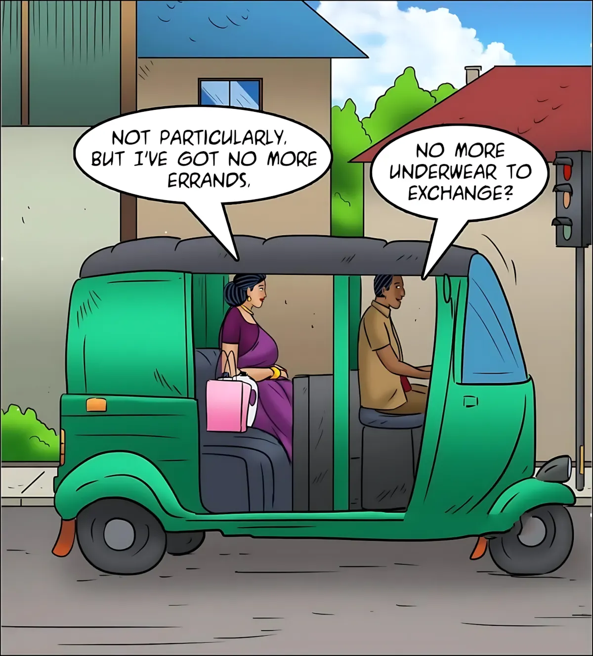 Velamma All Episodes Comics, 126 . Velamma - Episode 126 - Rickshaw Rendezvous, page 42 of 143