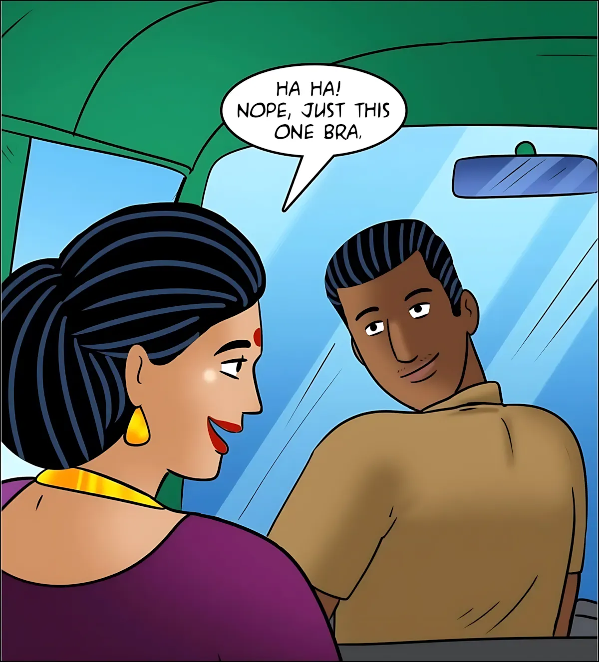 Velamma All Episodes Comics, 126 . Velamma - Episode 126 - Rickshaw Rendezvous, page 43 of 143