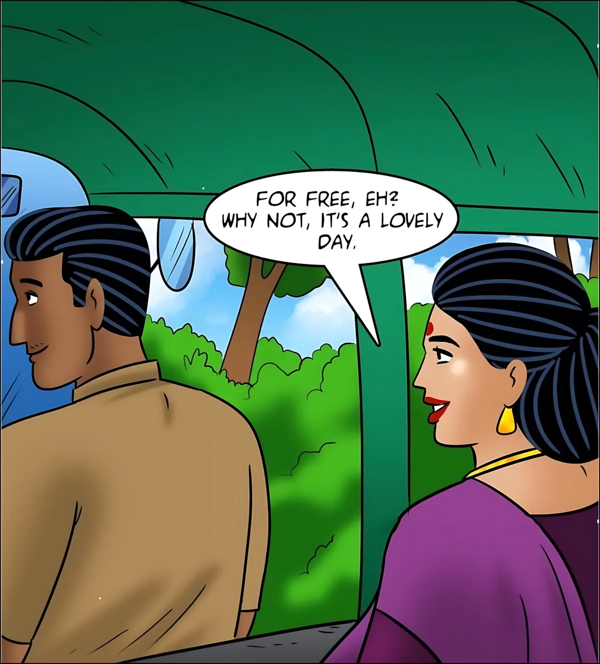 Velamma All Episodes Comics, 126 . Velamma - Episode 126 - Rickshaw Rendezvous, page 46 of 143