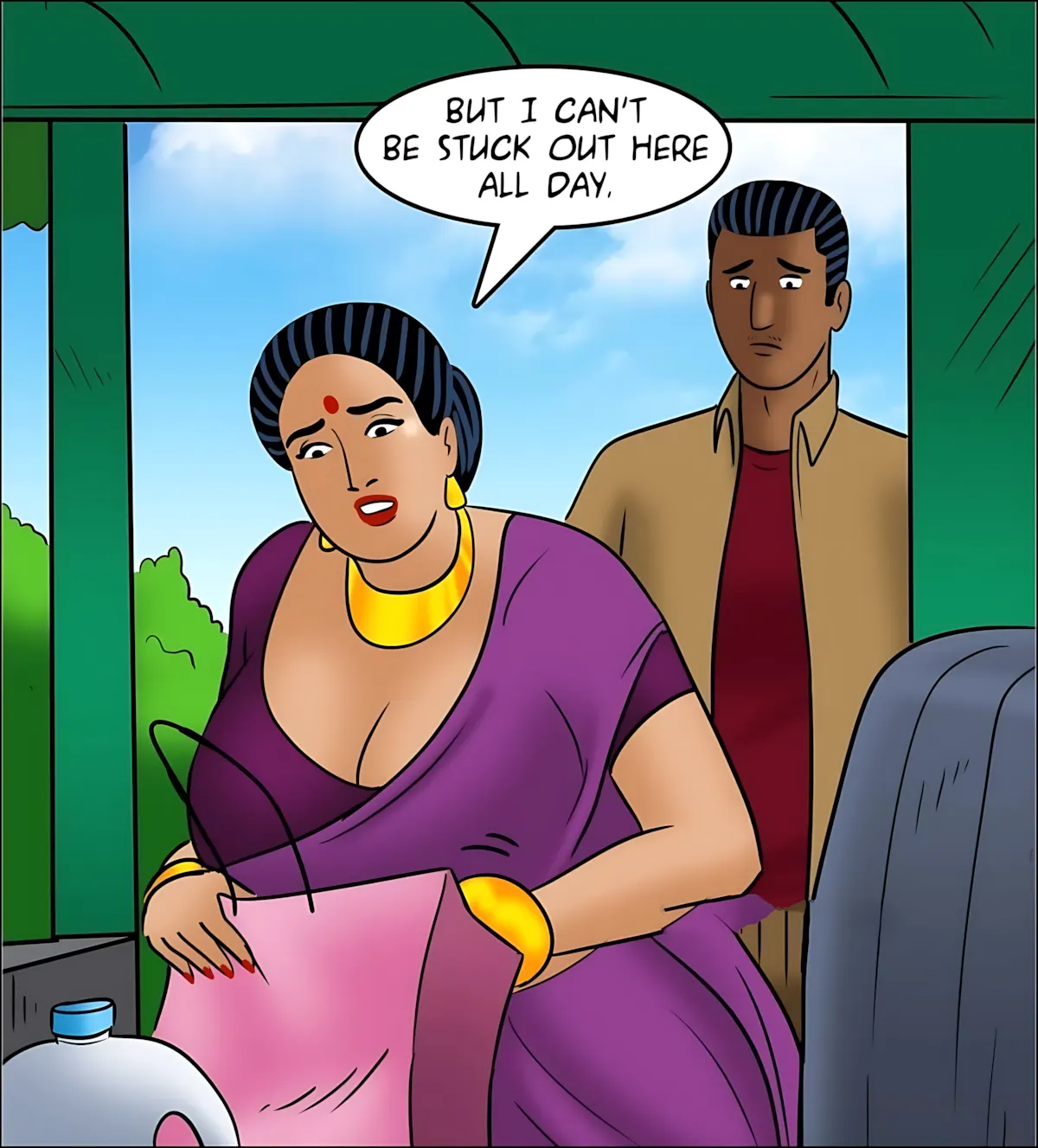 Velamma All Episodes Comics, 126 . Velamma - Episode 126 - Rickshaw Rendezvous, page 59 of 143