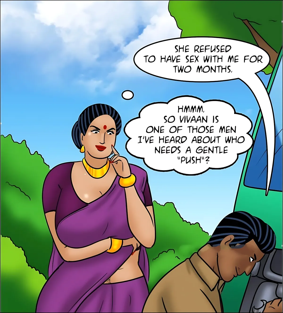 Velamma All Episodes Comics, 126 . Velamma - Episode 126 - Rickshaw Rendezvous, page 64 of 143