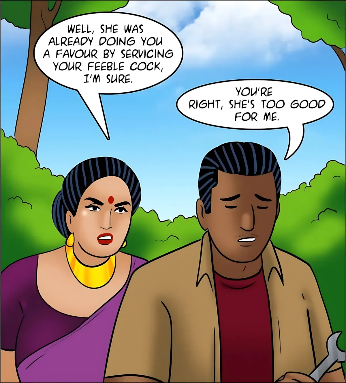 Velamma All Episodes Comics, 126 . Velamma - Episode 126 - Rickshaw Rendezvous, page 65 of 143