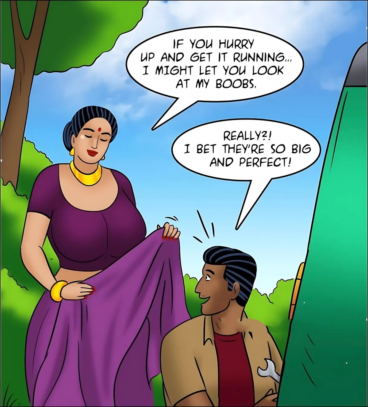 Velamma All Episodes Comics, 126 . Velamma - Episode 126 - Rickshaw Rendezvous, page 68 of 143