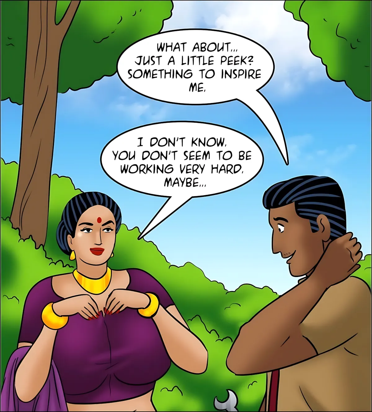 Velamma All Episodes Comics, 126 . Velamma - Episode 126 - Rickshaw Rendezvous, page 69 of 143