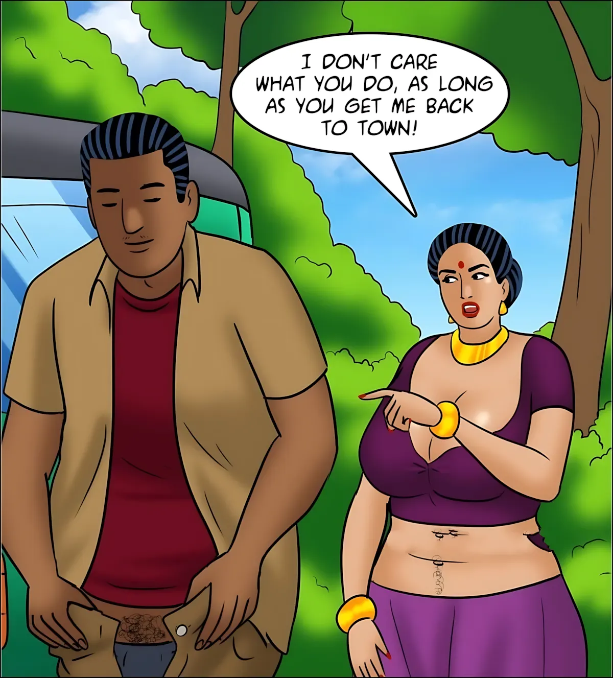 Velamma All Episodes Comics, 126 . Velamma - Episode 126 - Rickshaw Rendezvous, page 79 of 143