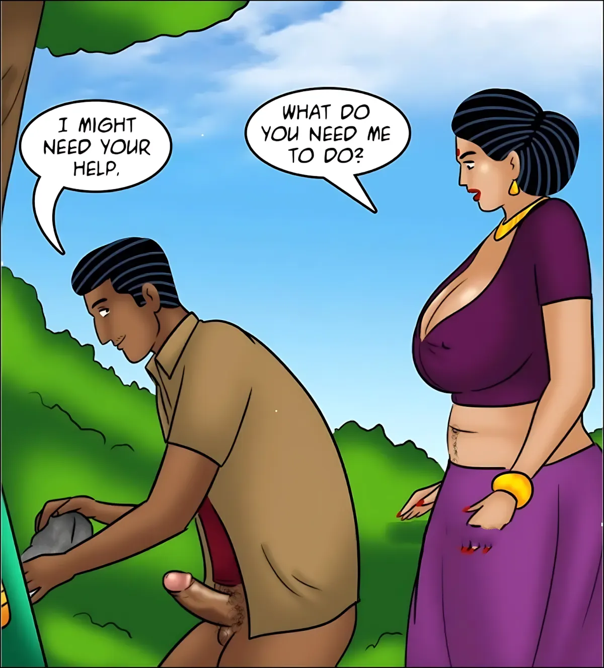 Velamma All Episodes Comics, 126 . Velamma - Episode 126 - Rickshaw Rendezvous, page 82 of 143