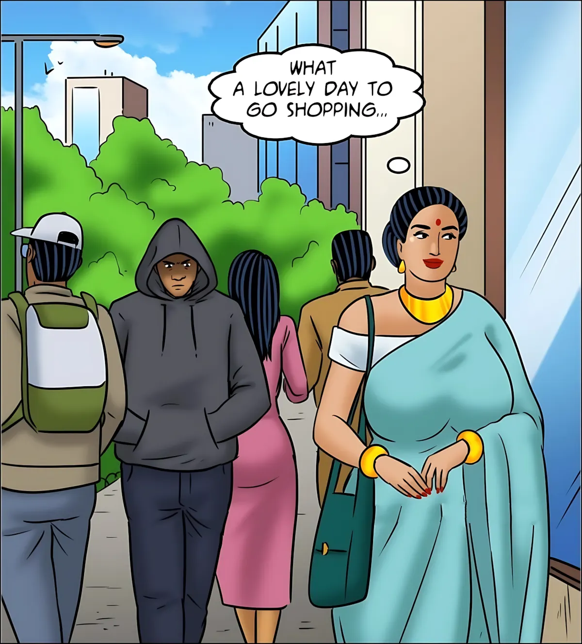 Velamma All Episodes Comics, 125 . Velamma - Episode 125 - A New Technique, page 17 of 142