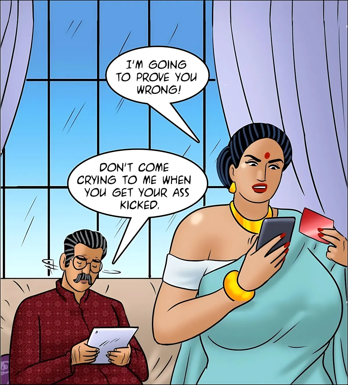 Velamma All Episodes Comics, 125 . Velamma - Episode 125 - A New Technique, page 42 of 142
