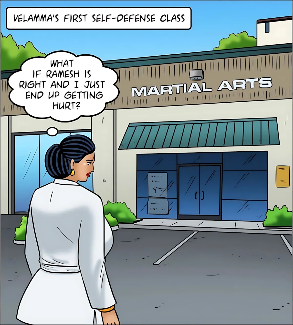 Velamma All Episodes Comics, 125 . Velamma - Episode 125 - A New Technique, page 43 of 142