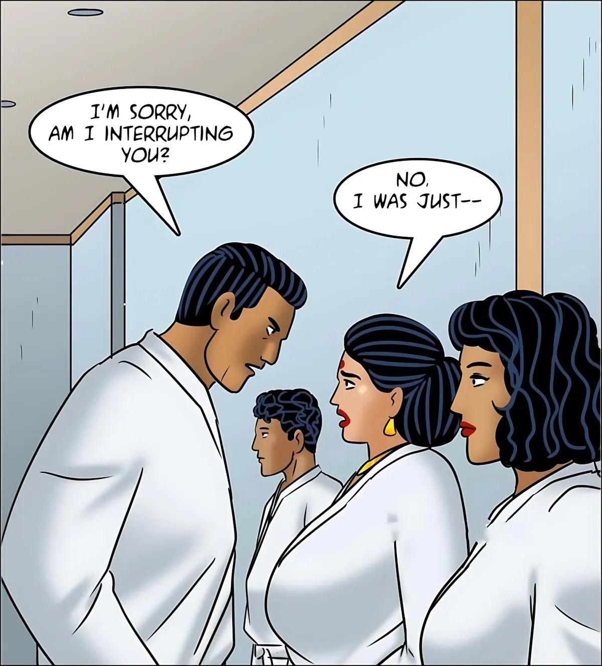 Velamma All Episodes Comics, 125 . Velamma - Episode 125 - A New Technique, page 46 of 142