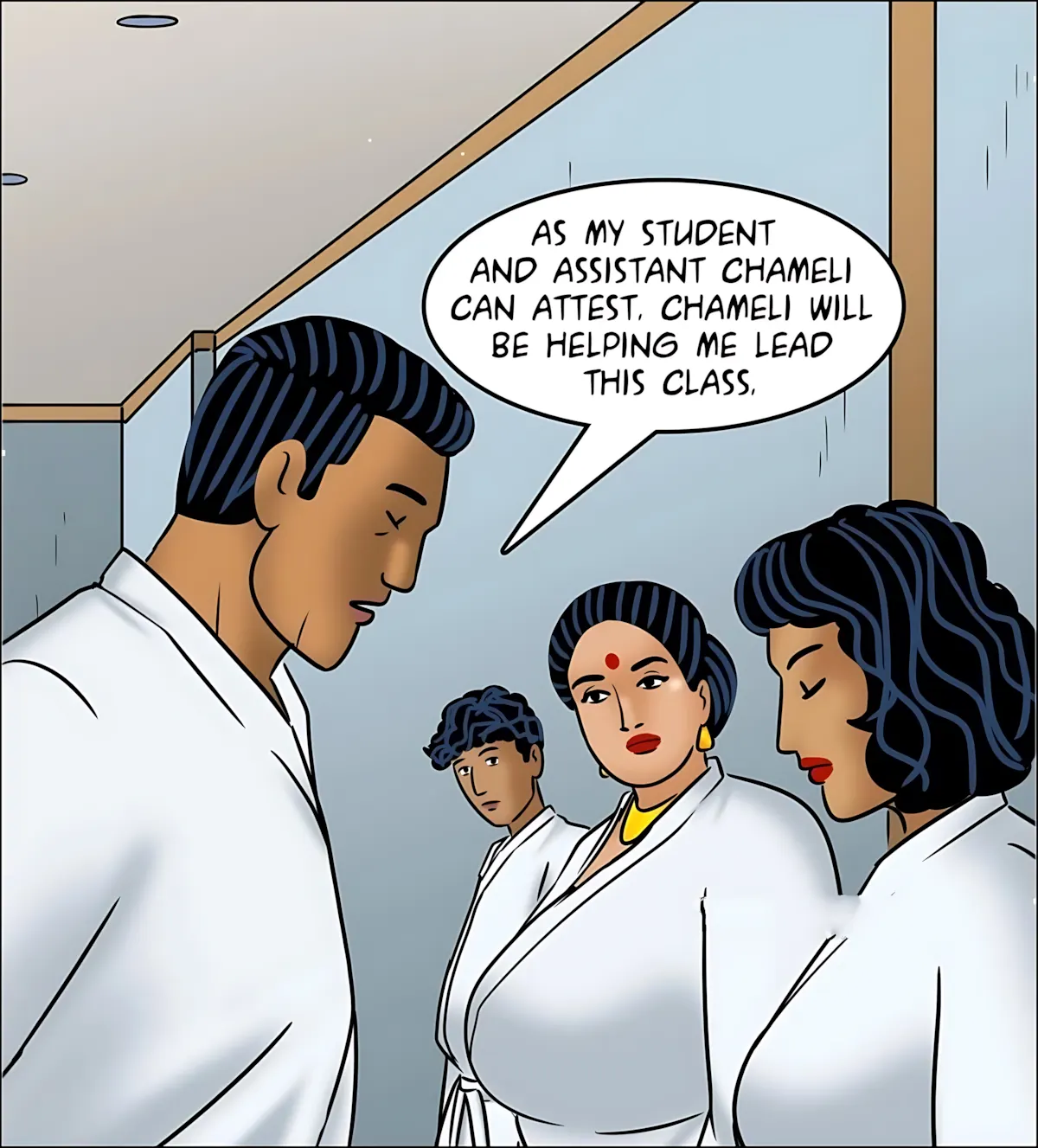 Velamma All Episodes Comics, 125 . Velamma - Episode 125 - A New Technique, page 48 of 142