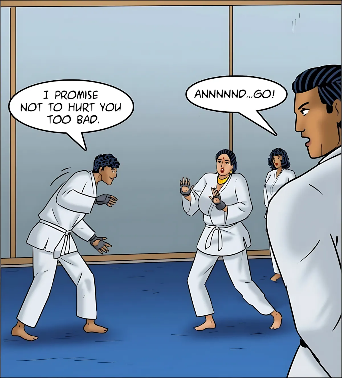 Velamma All Episodes Comics, 125 . Velamma - Episode 125 - A New Technique, page 55 of 142