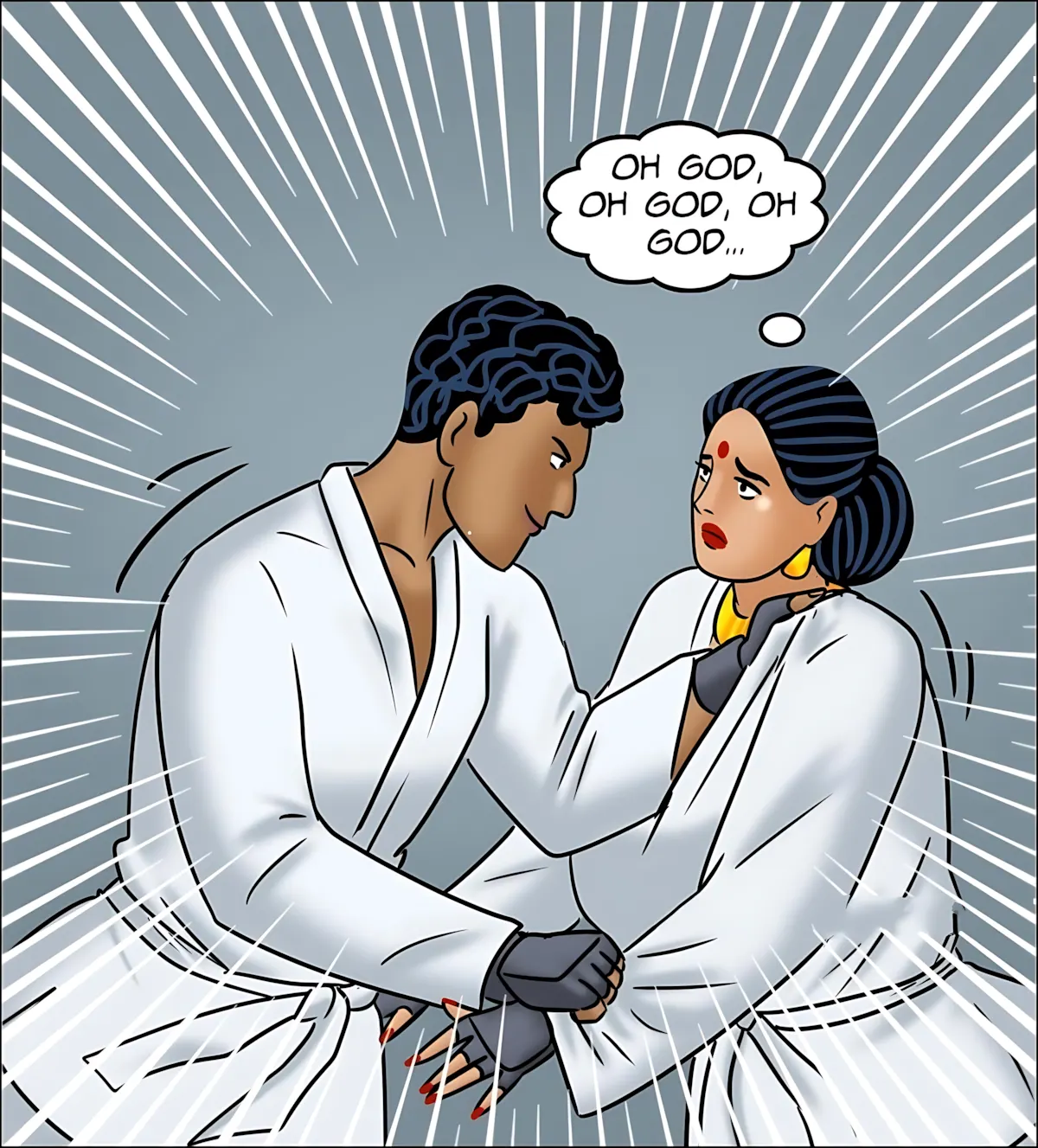 Velamma All Episodes Comics, 125 . Velamma - Episode 125 - A New Technique, page 56 of 142
