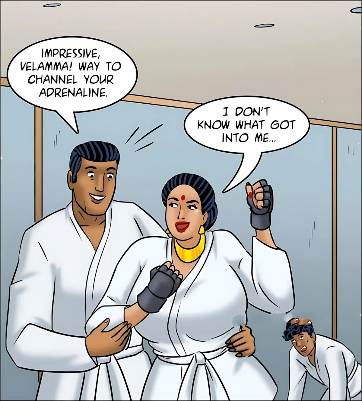 Velamma All Episodes Comics, 125 . Velamma - Episode 125 - A New Technique, page 60 of 142