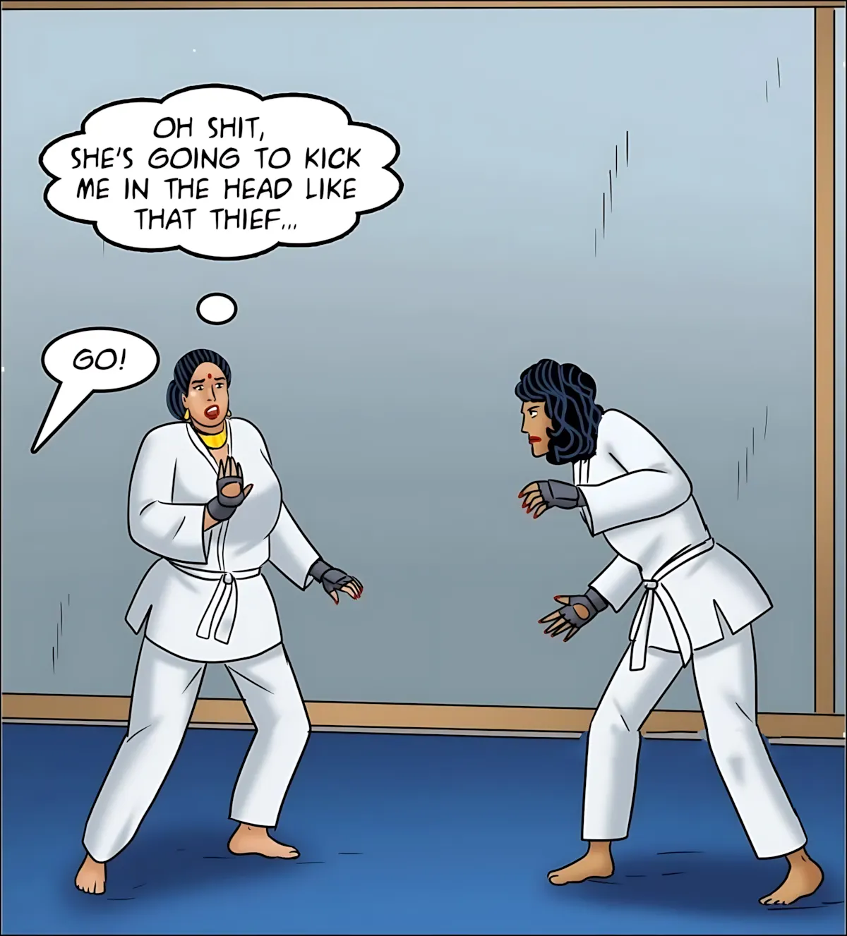 Velamma All Episodes Comics, 125 . Velamma - Episode 125 - A New Technique, page 62 of 142