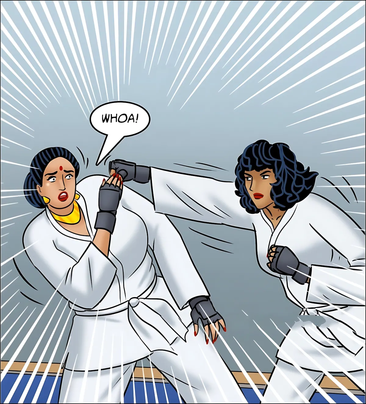Velamma All Episodes Comics, 125 . Velamma - Episode 125 - A New Technique, page 63 of 142