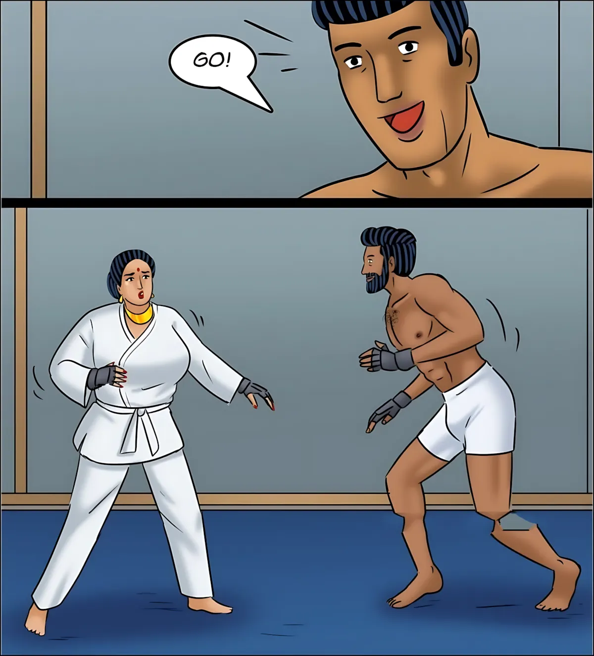 Velamma All Episodes Comics, 125 . Velamma - Episode 125 - A New Technique, page 81 of 142